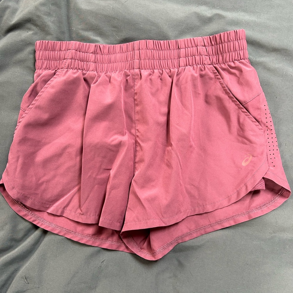 Asics Dusty Rose Athletic Shorts